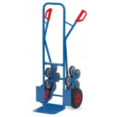  Diables escalier acier 2x5 roues - Charge : 200 kg 