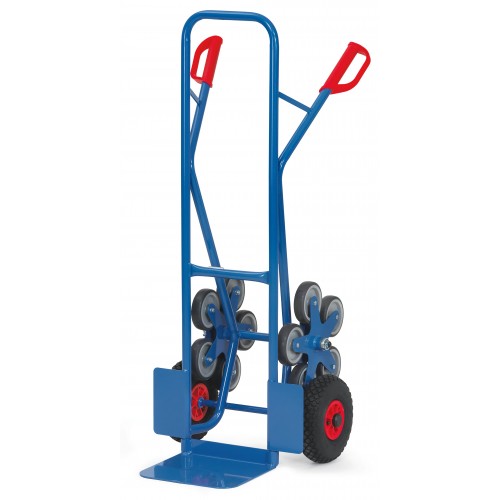  Diables escalier acier 2x5 roues - Charge : 200 kg 