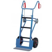Chariot diable roues gonflables 400kg