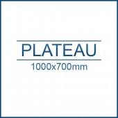 Plateau charge lourde 1000 x 700 mm