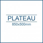 Plateau ESD 850 x 500 mm