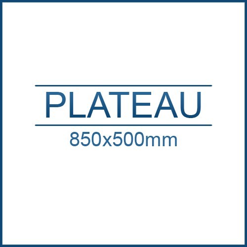 Plateau ESD 850 x 500 mm