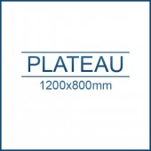 Plateau 1200 x 800 mm