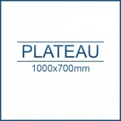 Plateau 1000 x 700 mm