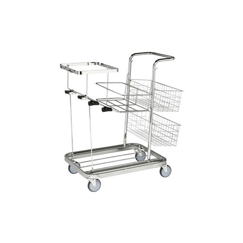 Chariot de service de nettoyage polyvalent