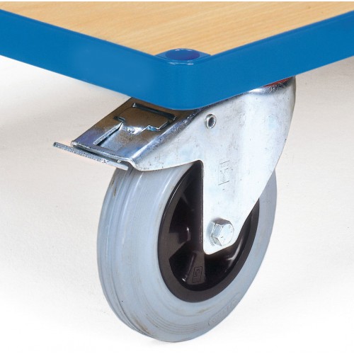 Roues gonflables bleu gris non tra&ccedil;ant, diam&egrave;tre 150 mm