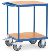 Servante &agrave; 2 plateaux en bois 500 &agrave; 600 kg