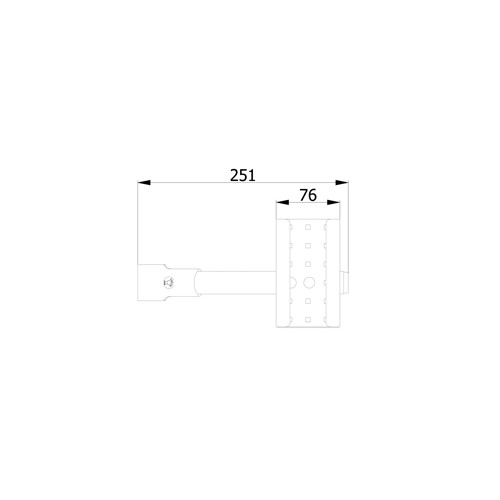 Support pour bouteille de désinfectant Euro 500 ml - support 70 x 55 mm