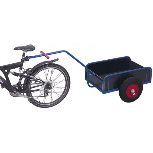 Chariot manuel avec bordures et option remorque vélo