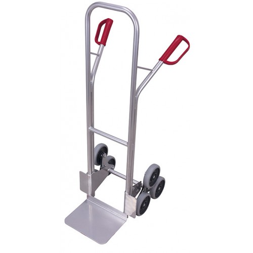 Diable monte-escaliers aluminium 3 roues 200 kg