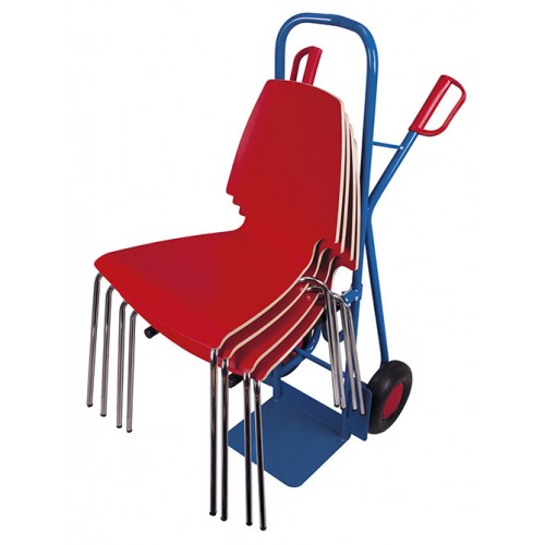 Diable tube d'acier porte-chaises 250 kg