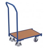 Plateau roulant avec rebord et dossier 250 kg