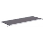 Étagère pour chariot avec rebord blanc 1650 x 650 mm