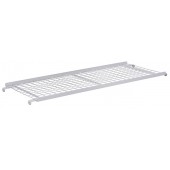 Étagère grillagée pour chariot blanc 1355 x 550 mm