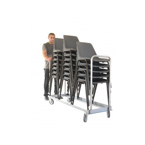 Chariot pour chaises grand taille 150 kg