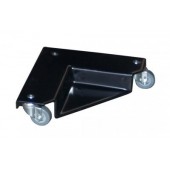 Coins roulants métalliques PVC antidérapant
