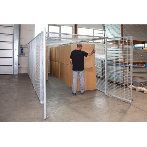 Box de stockage ancrage au sol