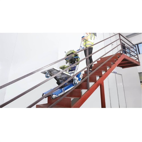 Diables monte-escaliers électriques à chenilles grande capacité