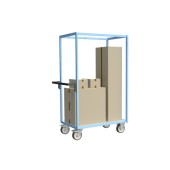 Servante multi niveaux avec plateau bois - 500 kg