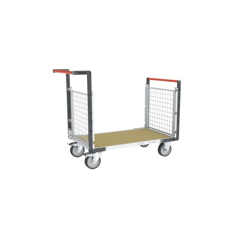 Chariot modulaire avec 2 dossiers grillagés