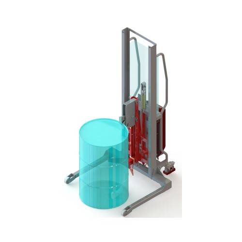 Gerbeur avec pince automatique pour fût 300 kg
