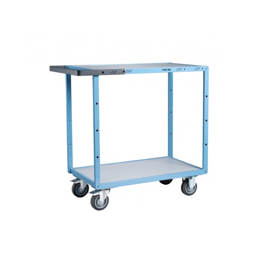 Servante-rouleur à 2 plateaux bois 250 kg
