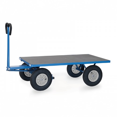 Chars &agrave; bras court avec plateau