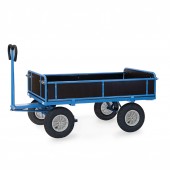 Chars &agrave; bras court avec ridelles