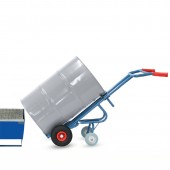 Diables &agrave; f&ucirc;ts &agrave; 2 roues d'appui - Charge : 300 kg