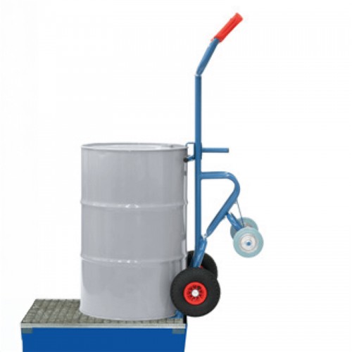 Diables &agrave; f&ucirc;ts &agrave; 2 roues d'appui - Charge : 300 kg