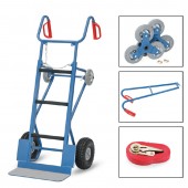 Chariot diable complet &agrave; &eacute;lectrom&eacute;nager - Charge : 400 kg