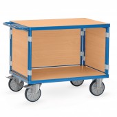 Servante &agrave; plateaux et parois