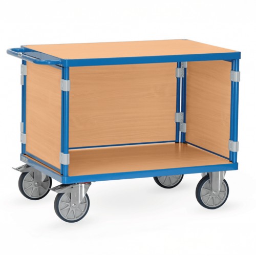 Servante &agrave; plateaux et parois