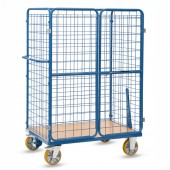 Chariot pour colis en train ferm&eacute; 600 kg