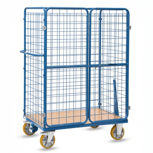 Chariot pour colis en train ferm&eacute; 600 kg