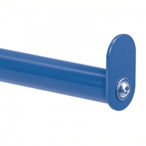 Chariots &agrave; barres 1 face avec tube protection PVC 