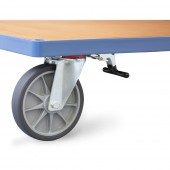 Blocage directionnel 2 roues pivotantes