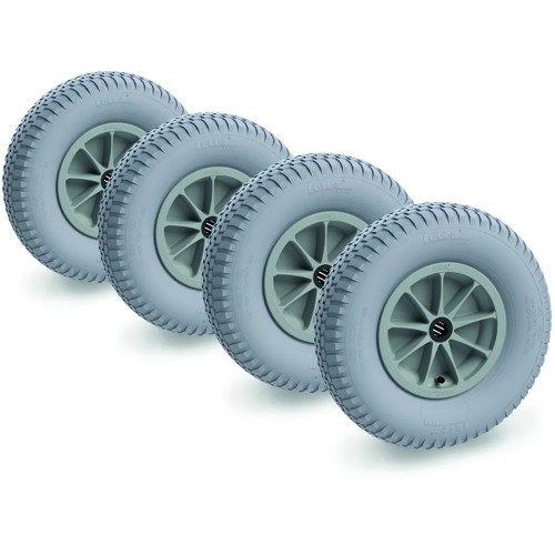 Roues gonflables non marquant 400 x 100 mm