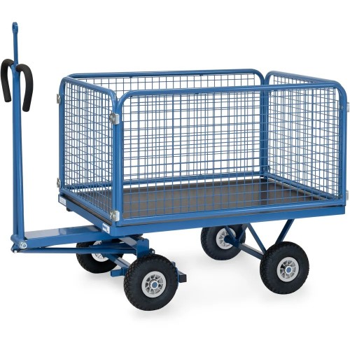 Chars &agrave; bras &agrave; 4 ridelles de 600 mm et &oelig;illet de traction