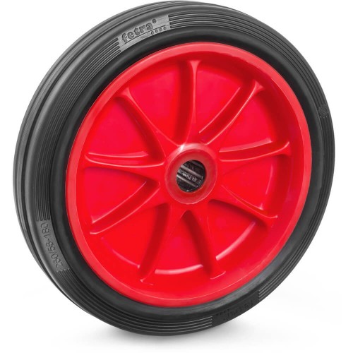 Roue &agrave; bandage caoutchouc - 260 x 56 mm