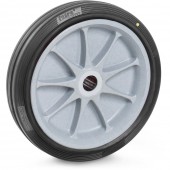 Roue &agrave; bandage caoutchouc ESD - 260 x 56 mm