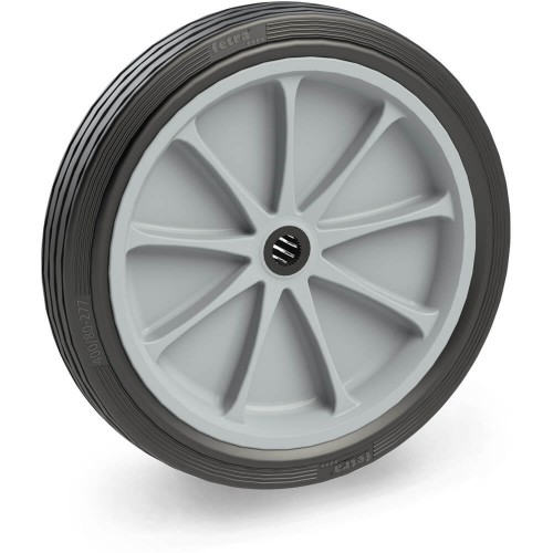 Roue &agrave; bandage caoutchouc - 400 x 74 mm