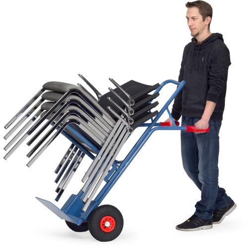 Diables &agrave; chaises avec support boulonn&eacute; - Charge : 300 kg