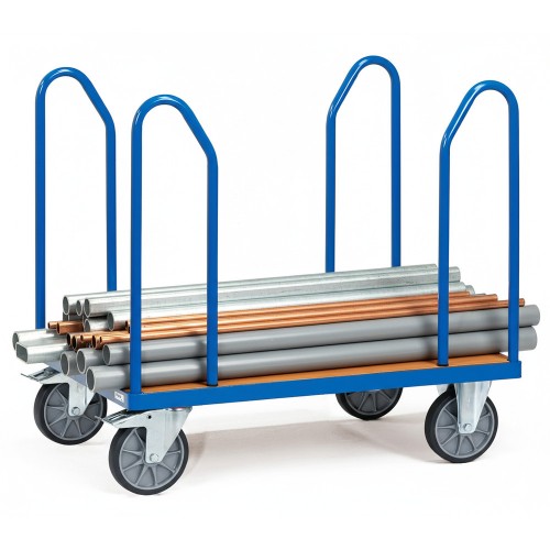 Chariots &agrave; arceaux lat&eacute;raux en tube