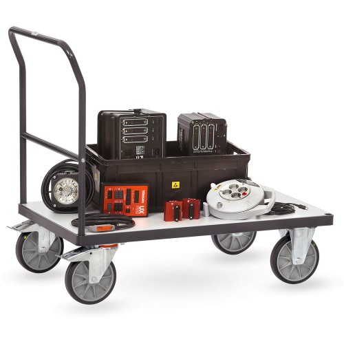 Chariots ESD &agrave; dossier de pouss&eacute;e