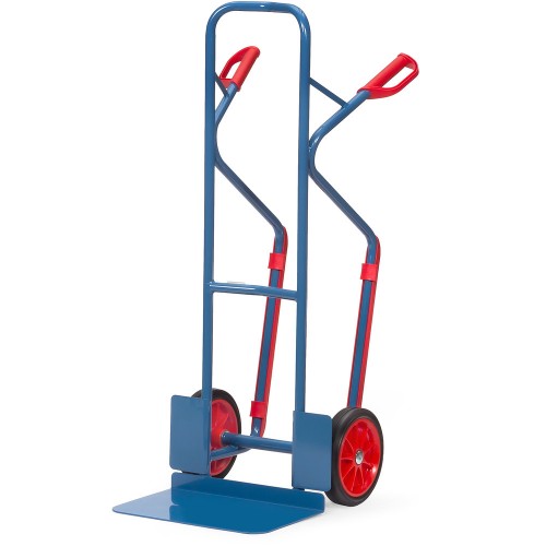 Diables en tube acier avec patins amovibles - Charge : 300 kg