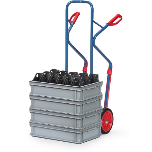 Diables en tube acier avec patins amovibles - Charge : 300 kg