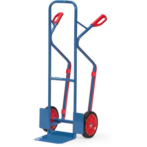 Diables en tube acier avec patins amovibles - Charge : 300 kg