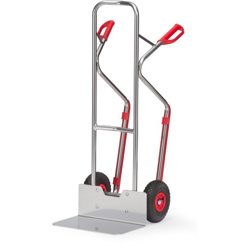 Diables aluminium &agrave; patins amovibles de charge 200 kg