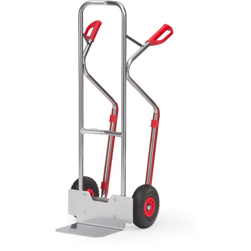 Diables aluminium &agrave; patins amovibles de charge 200 kg